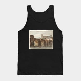 Aylesford Bridge and Church, Kent, 1798 Tank Top